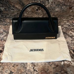 Mint Condition Black La Montagne 'Le Chiquito Long' Clutch